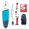 Red Paddle Co 10'6 Ride ISUP Package 2023 -Cheap Surfboards Store ride 106 hybrid tough blue package uk