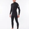 Rip Curl Dawn Patrol Performance 3/2mm Chest Zip Wetsuit - Black -Cheap Surfboards Store rip curl 3 2mm dawn patrol chest zip