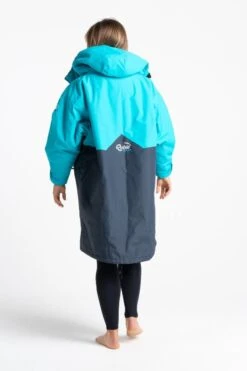 Robie Robes Dry-Series Recycled Long Sleeve Changing Robe - India Ink/Blue Atoll -Cheap Surfboards Store robierobes dryseries small iiba wetsuit 3 1296x