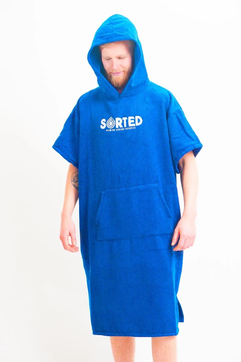 Sorted Surf Premium Hooded Changing Robe - Royal Blue 3 Sorted Surf Premium Hooded Changing Robe - Royal Blue