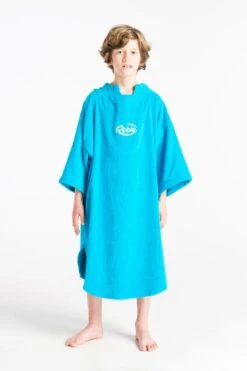 Robie Robes Original Junior Long Sleeve Changing Robe - Blue Atoll