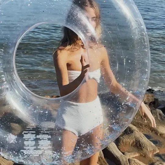 Sunnylife Pool Ring - Glitter 11 Sunnylife Pool Ring - Glitter - Image 9