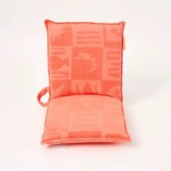 Sunnylife Terry Folding Seat - De Playa Coral -Cheap Surfboards Store s31tfsdc 1 600x