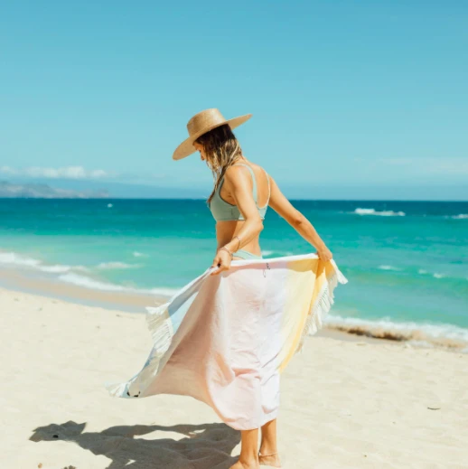 Slowtide Cynthia Rowley Sea Ombre Beach Towel 6 Slowtide Cynthia Rowley Sea Ombre Beach Towel - Image 4