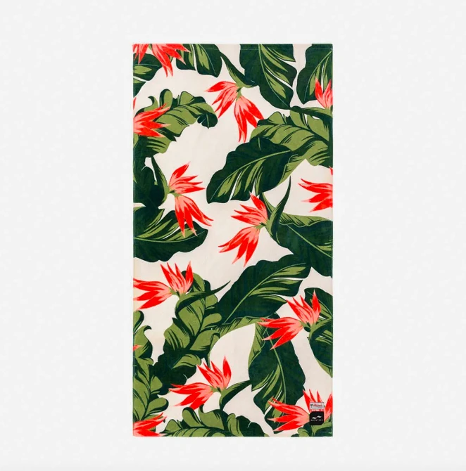 Slowtide Mauka Cotton Velour Towel 3 Slowtide Mauka Cotton Velour Towel