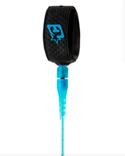 Creatures Of Leisure Pro 6'0 Surfboard Leash - Cyan Speckle