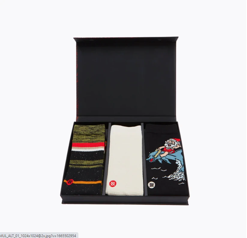 Stance Holidaze Crew 3 Pack Socks - Multi 4 Stance Holidaze Crew 3 Pack Socks - Multi - Image 2