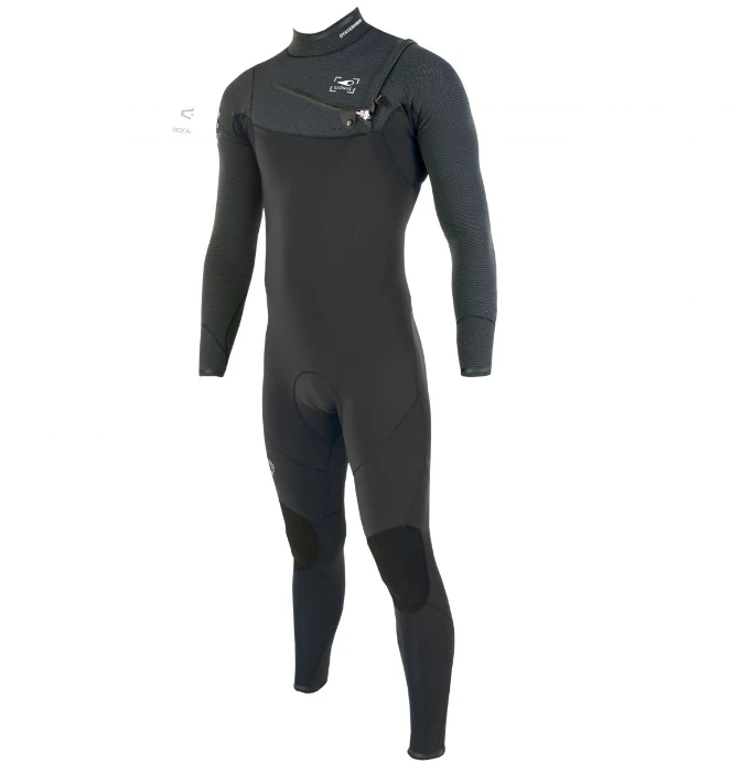Sooruz Guru Pro 3/2mm Mens Chest Zip Summer Wetsuit 2023 - Black 3 Sooruz Guru Pro 3/2mm Mens Chest Zip Summer Wetsuit 2023 - Black
