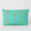 Elizabeth Scarlett Summer Plam Everyday Pouch - Turquoise