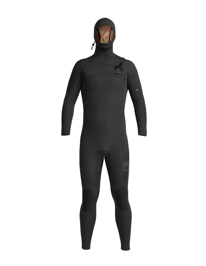 Xcel Comp X 5.5/4.5mm Chest Zip Hooded Wetsuit 2023 - Black 3 Xcel Comp X 5.5/4.5mm Chest Zip Hooded Wetsuit 2023 - Black