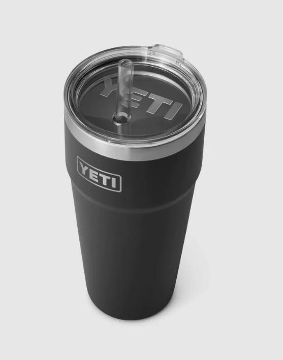 Yeti Rambler® 26 Oz Straw Cup - Black 4 Yeti Rambler® 26 Oz Straw Cup - Black - Image 2