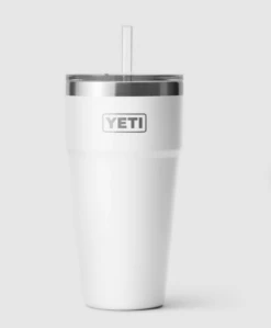 Yeti Rambler® 26 Oz Straw Cup - White