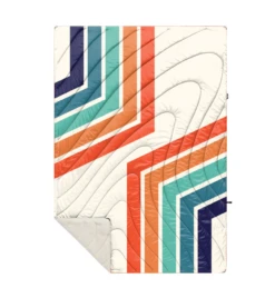 Rumpl Sherpa Puffy Blanket - Retro Sunset