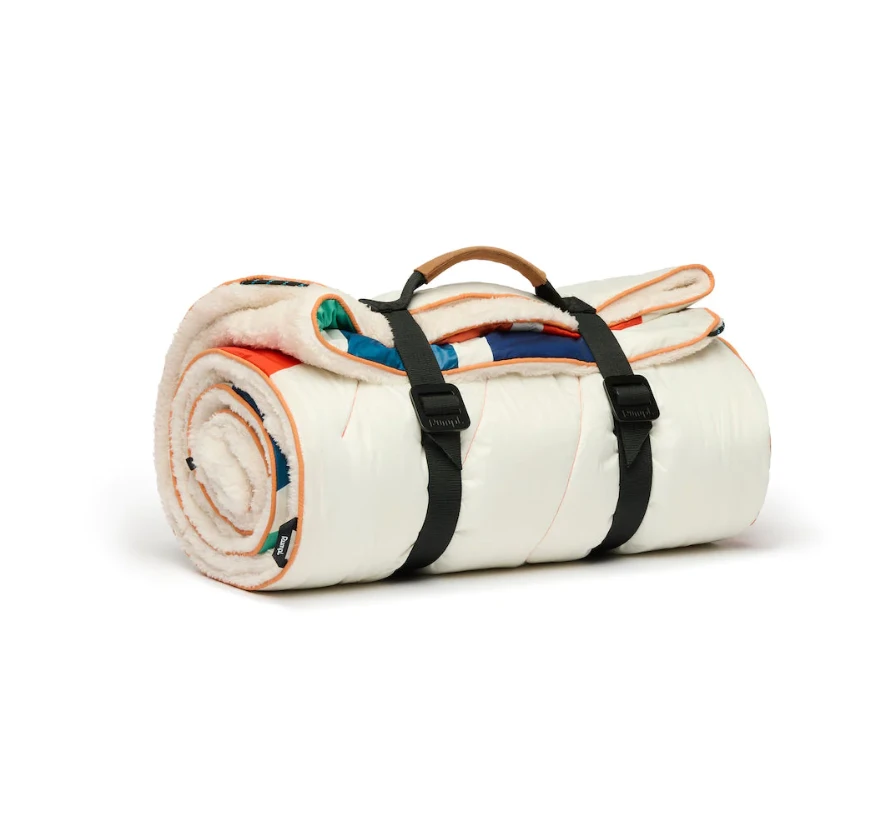 Rumpl Sherpa Puffy Blanket - Retro Sunset 4 Rumpl Sherpa Puffy Blanket - Retro Sunset - Image 2