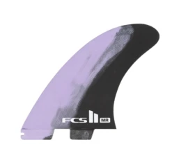 FCS II Mark Richards XL Neo Glass Twin + Stabiliser Fins - Lavender/Black
