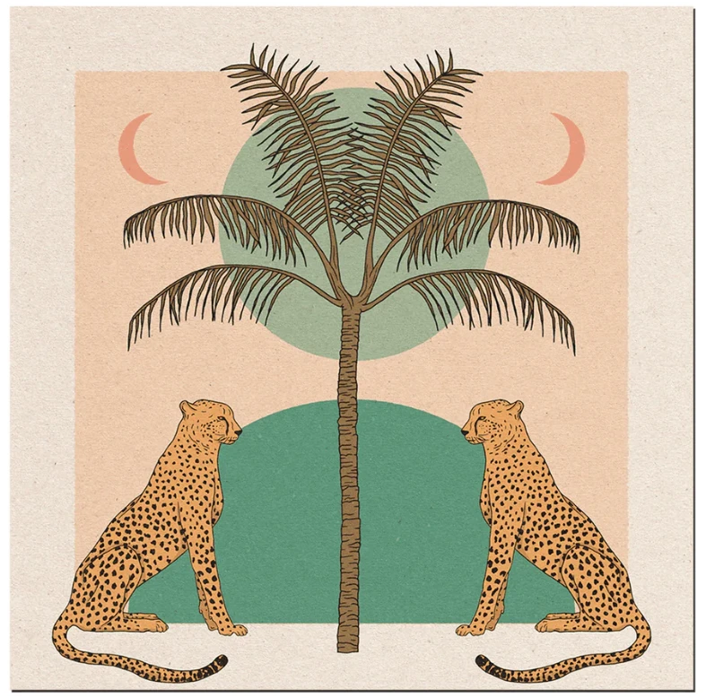 Cai And Jo Symmetry 12x12 Print - Multi 3 Cai And Jo Symmetry 12x12 Print - Multi