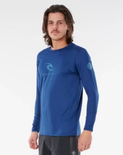 Rip Curl Corps Long Sleeve UV Top - Navy