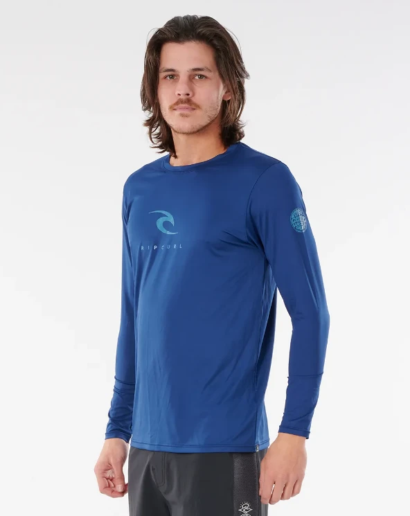 Rip Curl Corps Long Sleeve UV Top - Navy 3 Rip Curl Corps Long Sleeve UV Top - Navy