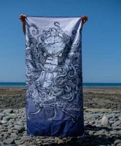 Rietveld Kraken Time Beach Towel - Blue -Cheap Surfboards Store screenshot 2023 07 12 122147