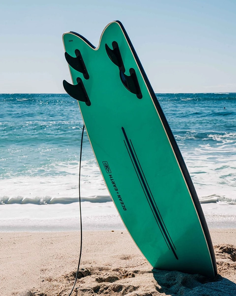 Ocean & Earth 5ft 8 Flying Fish Ezi Rider Foam Surfboard 7 Ocean & Earth 5ft 8 Flying Fish Ezi Rider Foam Surfboard - Image 5