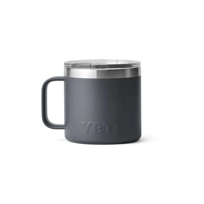 Yeti Rambler 14oz Mug With MagSlider Lid - Charcoal 5 Yeti Rambler 14oz Mug With MagSlider Lid - Charcoal - Image 3