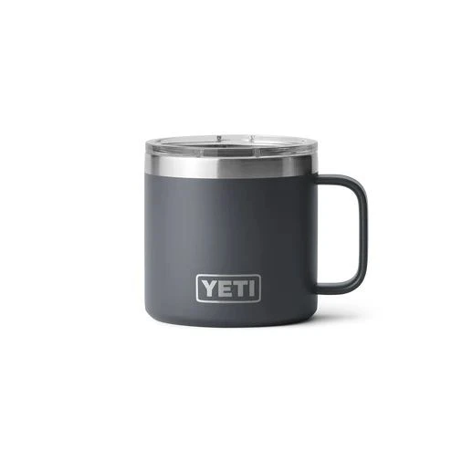 Yeti Rambler 14oz Mug With MagSlider Lid - Charcoal 3 Yeti Rambler 14oz Mug With MagSlider Lid - Charcoal