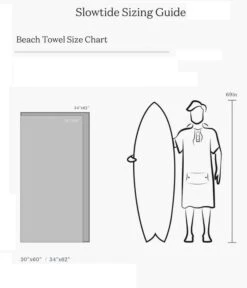 Slowtide Harlow Beach Towel - Off White -Cheap Surfboards Store sizechart beach 1 13bd57ea 2b5a 4cdc 81b6 29f76b04088a 900x