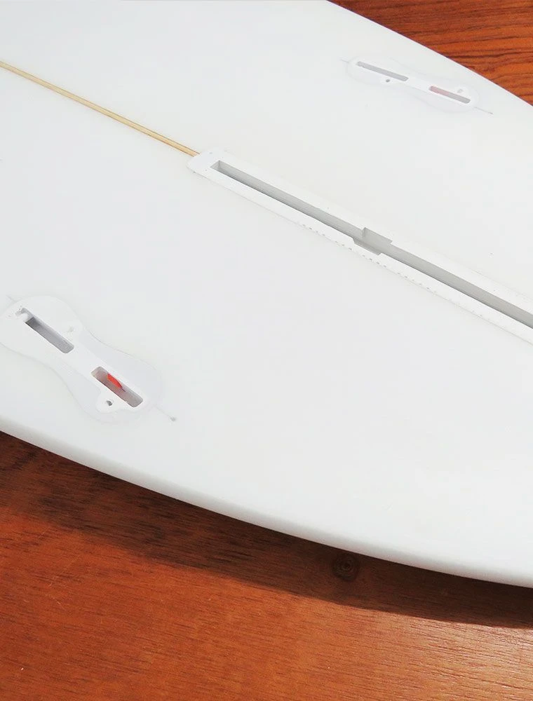 Rebel Mid Length Surfboard - Clear 5 Rebel Mid Length Surfboard - Clear - Image 3