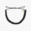 Pura Vida Braided Bracelet - Black -Cheap Surfboards Store solid braided 7 1000x1000 crop center