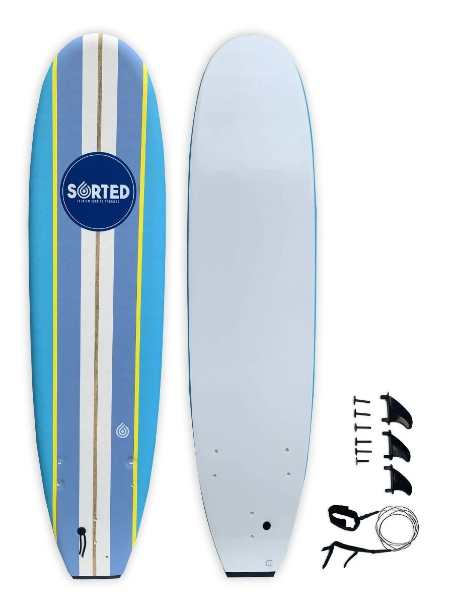 Sorted Surf Premium 9ft Foam Surfboard 3 Sorted Surf Premium 9ft Foam Surfboard