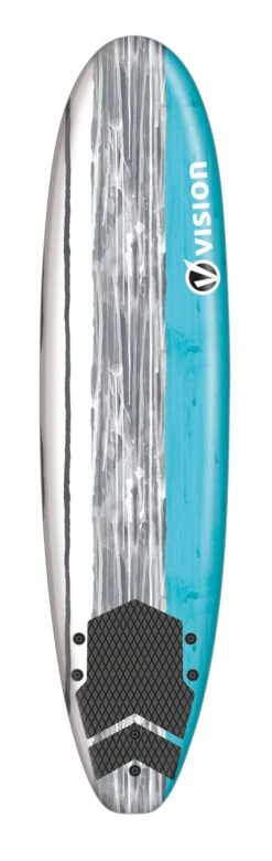 Vision Spark 6ft 2" Foam Surfboard - Cyan