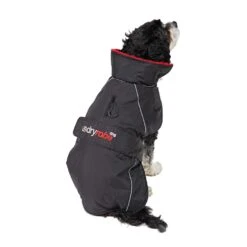 Dryrobe Dog Robe - Black / Red -Cheap Surfboards Store studio dogrobe medium 144 2024x2024