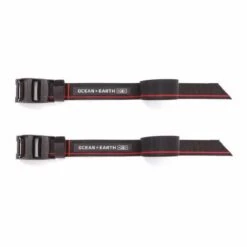 Ocean And Earth Roof Rack Tie 3m Down Straps - Black