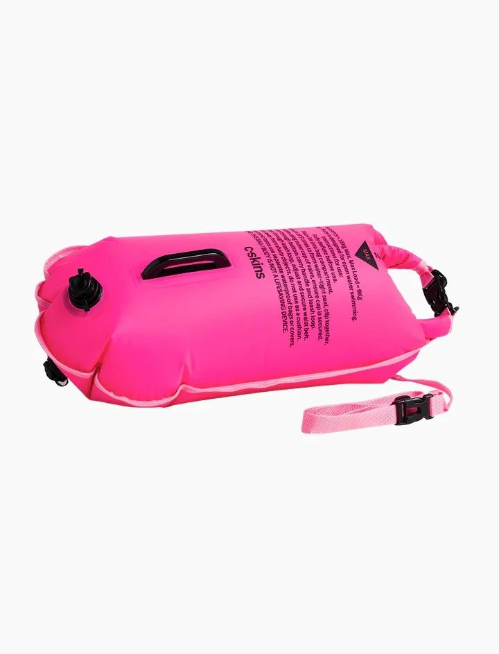 C Skins Swim Research 28L Buoy / Dry Bag - Pink 4 C Skins Swim Research 28L Buoy / Dry Bag - Pink - Image 2