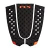 FCS T3 Tail Pad - Black/Fire 2 FCS T3 Tail Pad - Black/Fire -Cheap Surfboards Store t3 black fire front