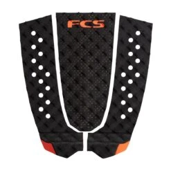 FCS T3 Tail Pad - Black/Fire
