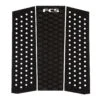 FCS T3 Mid Deck Pad - Black -Cheap Surfboards Store t3 mid front