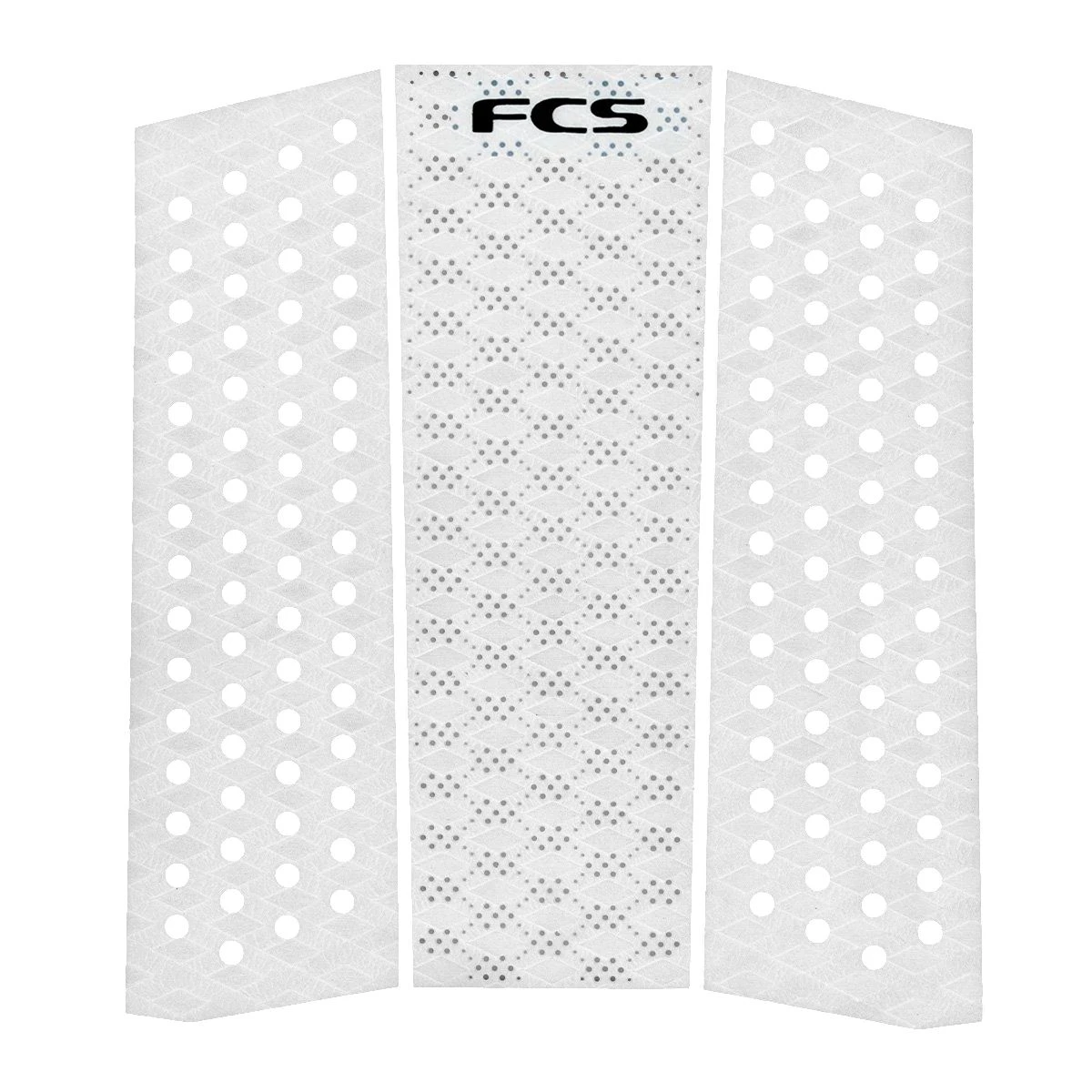 FCS T3 Mid Deck Pad - White 3 FCS T3 Mid Deck Pad - White