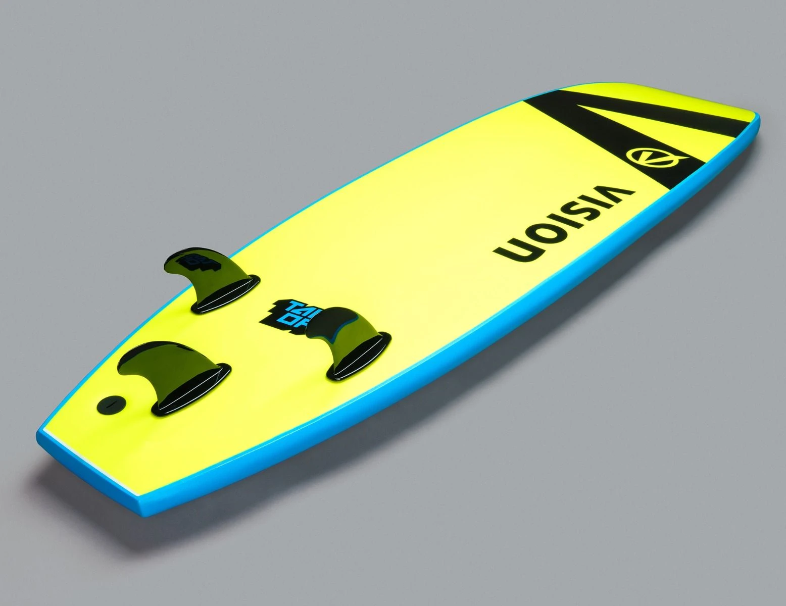 Vision XPS TakeOff 6ft 6 Foam Surfboard - Cyan 6 Vision XPS TakeOff 6ft 6 Foam Surfboard - Cyan - Image 4