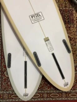 Pyzel Mid Length Crisis 7ft 2 PU Surfboard - Sand -Cheap Surfboards Store thumbnail img 1856