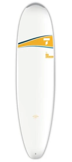 TAHE 7ft 6 Mini Longboard Surfboard - White