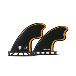 Futures Tomo Quad Fibreglass Fin Set - Black