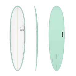 Torq MOD Funboard 7ft 6 Surfboard - Sea Green Pinline