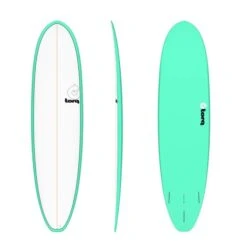 Torq Tet Mod Fun V+ Pinline Colour Rail Surfboard - Seagreen
