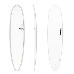 Torq Tet Pinline Longboard - White