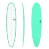 Torq Mini Long TET 8ft 0 Surfboard - Seagreen/Pinline -Cheap Surfboards Store tq22 tet 86 seagreen