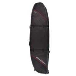 Ocean And Earth 6ft Triple Wheel Shortboard Board Cover - Black/Red