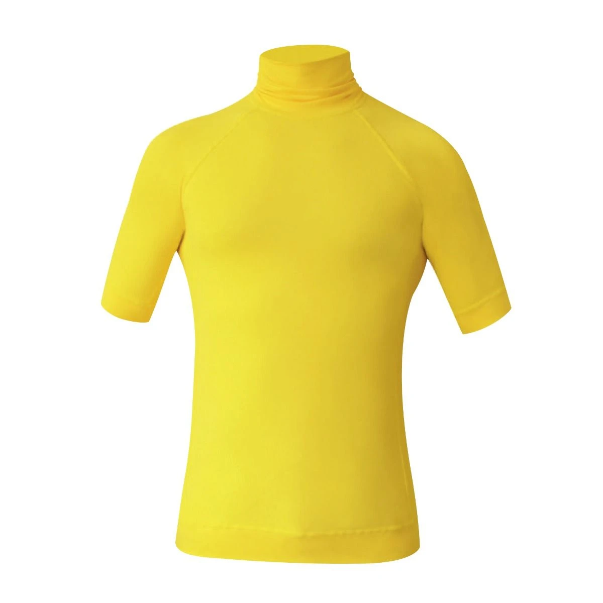 C Skins UV Mens Short Sleeve Blank Rash Vest - Yellow 3 C Skins UV Mens Short Sleeve Blank Rash Vest - Yellow