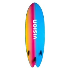 Vision Ignite Soft Fish 6ft 2" Surfboard - Blue/Psychedelic 5 Vision Ignite Soft Fish 6ft 2" Surfboard - Blue/Psychedelic -Cheap Surfboards Store vnsiga fish blue psychedelic back 1