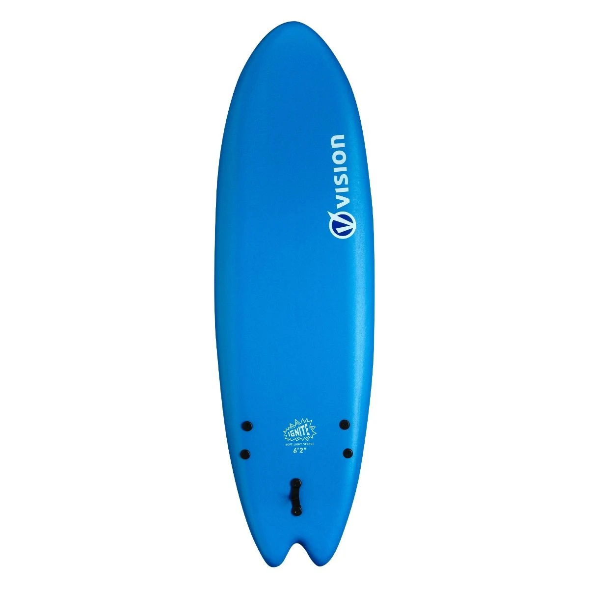 Vision Ignite Soft Fish 6ft 2" Surfboard - Blue/Psychedelic 3 Vision Ignite Soft Fish 6ft 2" Surfboard - Blue/Psychedelic